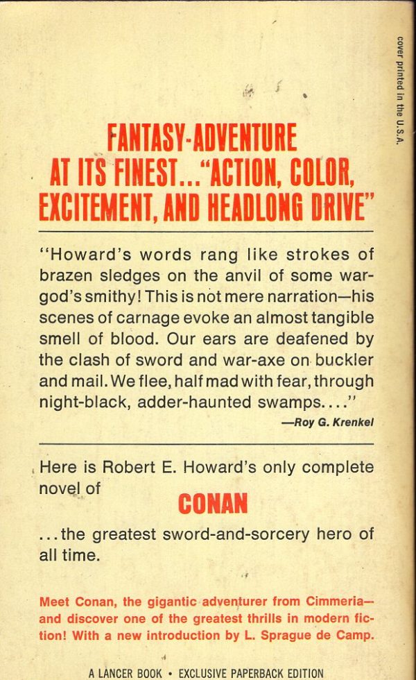 Conan The Conqueror For Cheap