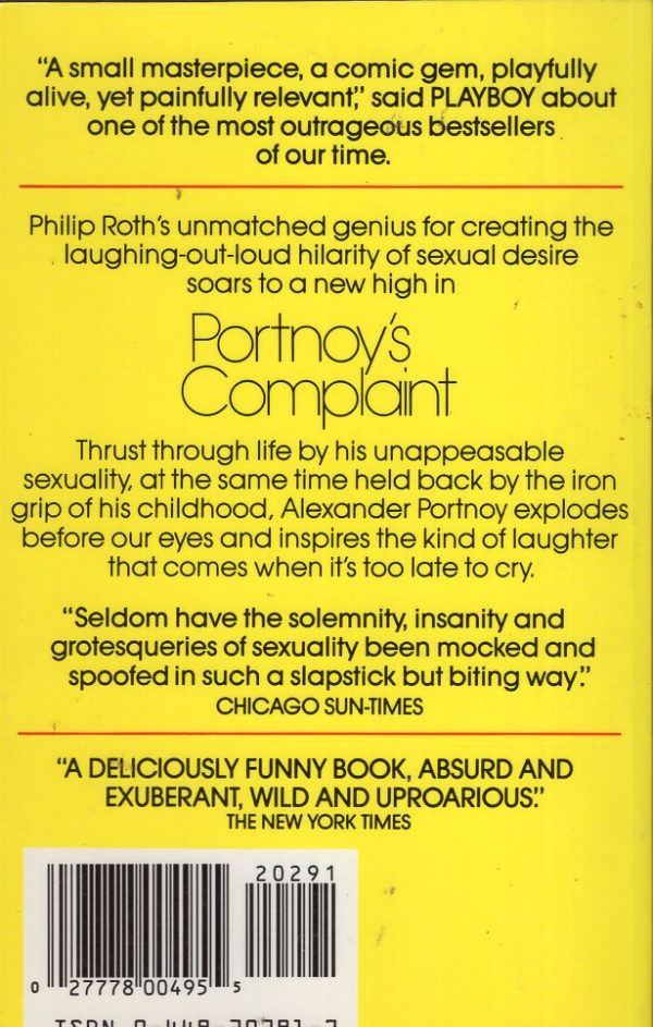 Portnoy s Complaint For Sale