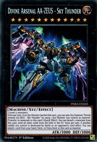 Divine Arsenal AA-ZEUS - Sky Thunder [PHRA-EN045] Secret Rare Online