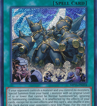 A Wild Monster Appears! [MP15-EN234] Secret Rare Online now