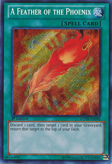 A Feather of the Phoenix [LCYW-EN280] Secret Rare Hot on Sale