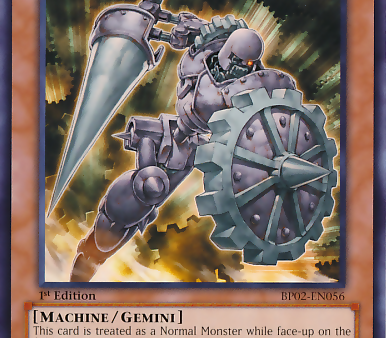 Ancient Gear Knight [BP02-EN056] Mosaic Rare Fashion