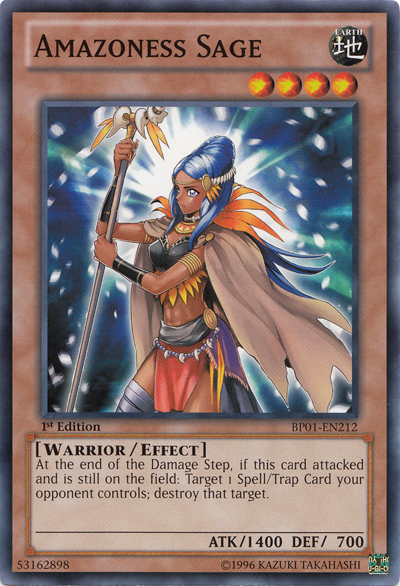 Amazoness Sage [BP01-EN212] Common Cheap